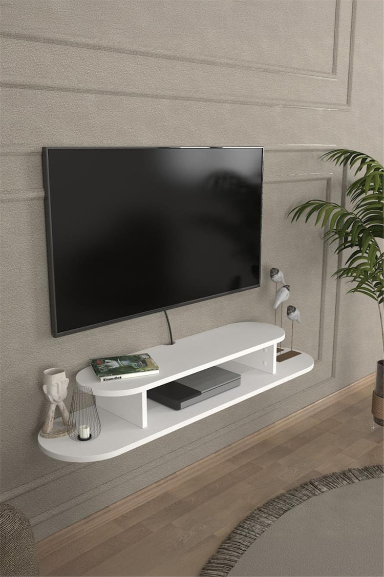 Dekorister Koza Tv Sehpası Beyaz 120 cm