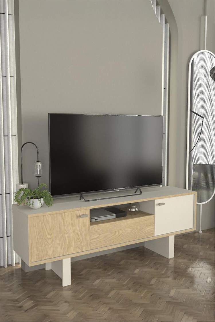 Dekorister Selinos Tv Sehpası Kumtaşı - Rota 150cm