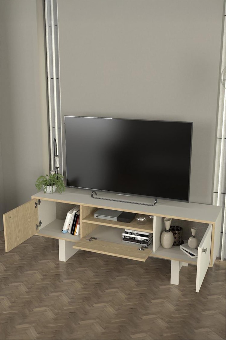 Dekorister Selinos Tv Sehpası Kumtaşı - Rota 150cm