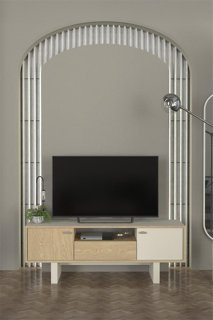 Dekorister Selinos Tv Sehpası Kumtaşı - Rota 150cm