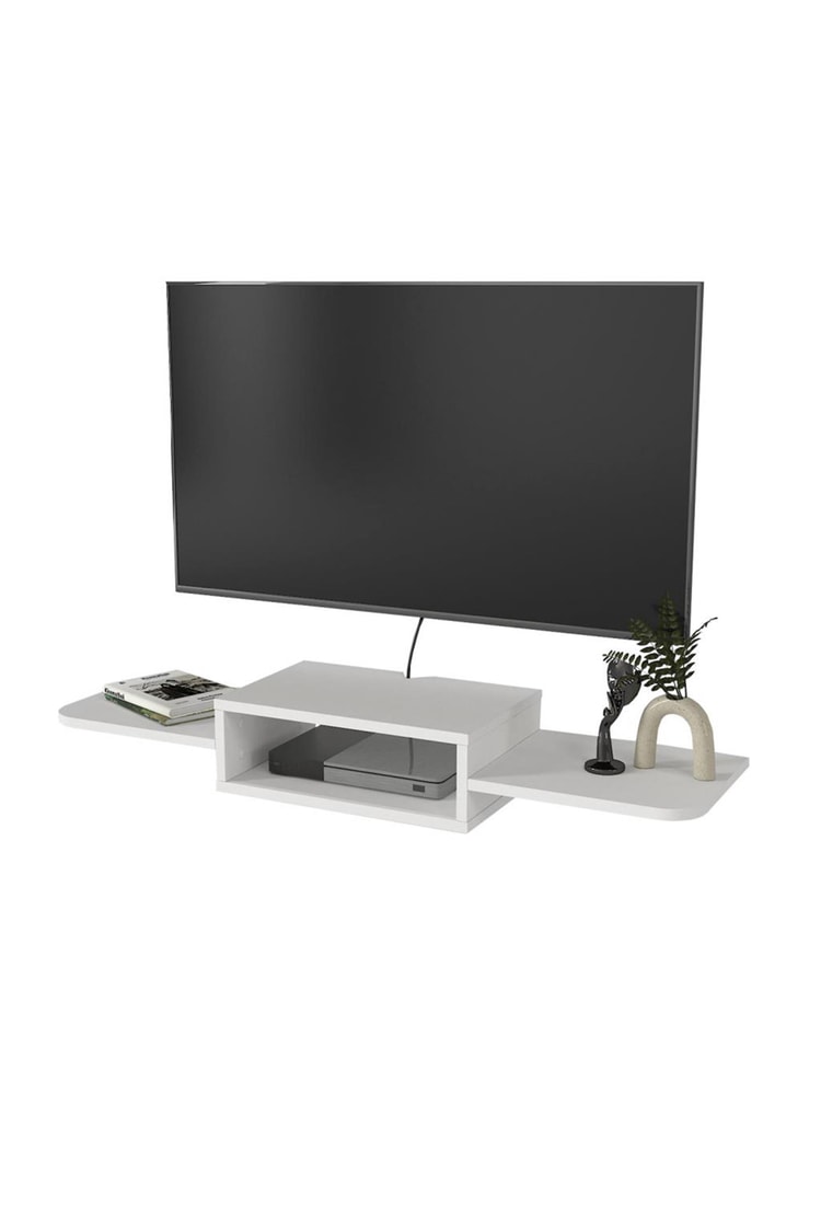 Dekorister Toby Tv Sehpası Beyaz 115 cm