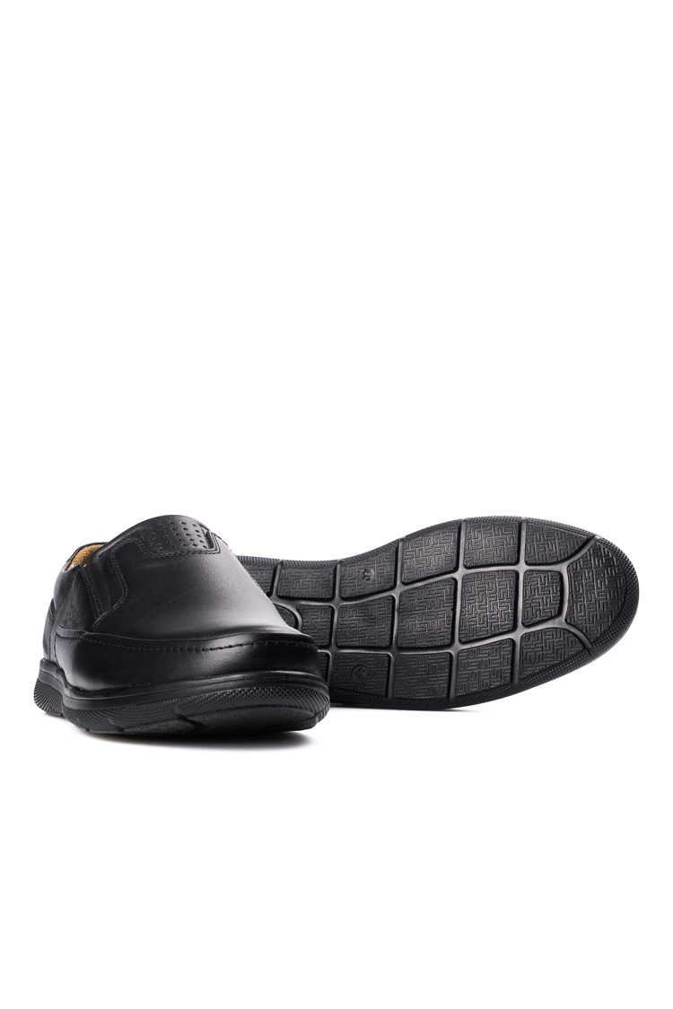 Dikicier 220 Siyah Erkek Comfort Ayakkabı