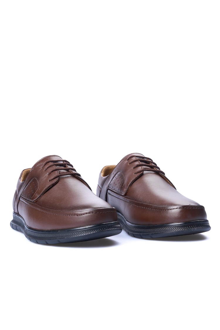 Dikicier 221 Kahverengi Erkek Deri Termo Comfort Ayakkabı