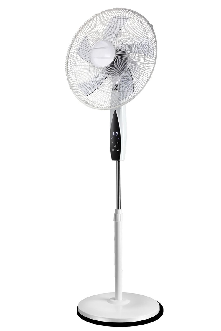DLC Ayaklı Zaman Ayarlı Uzaktan Kumandalı Vantilatör 50 Watt Beyaz (FS-K40BR)