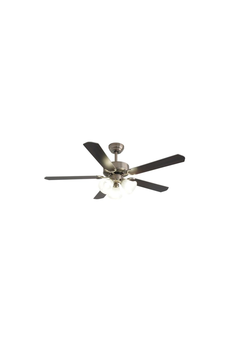 DLC Brısote Mat Krom Tavan Vantilatörü 132cm (DCF-X52140N)