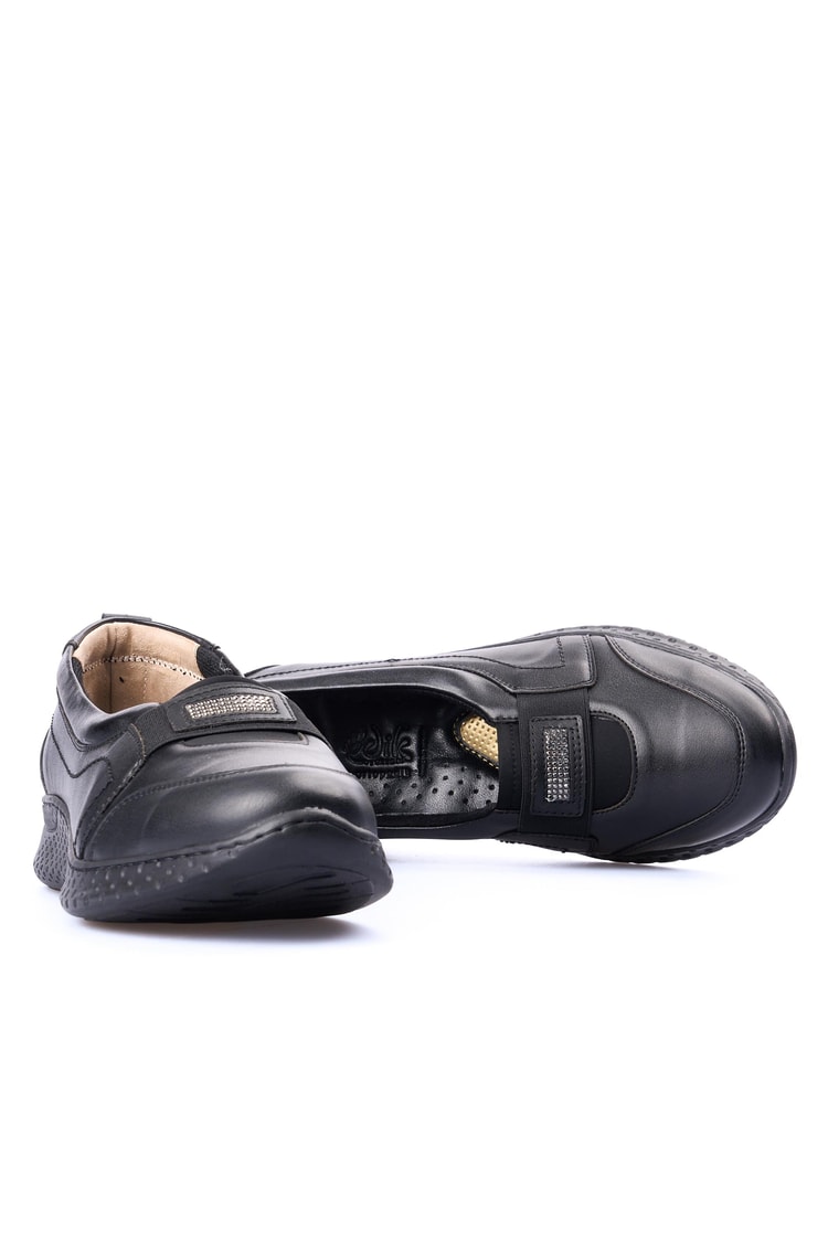 Edik F210 Siyah Kadın Comfort Ayakkabı