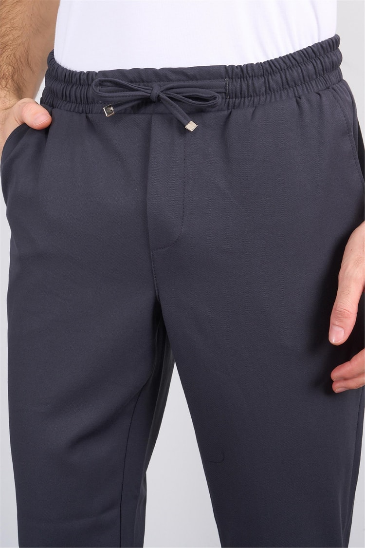 Erpant 13 Gri Erkek Gabardin Jogger Pantolon