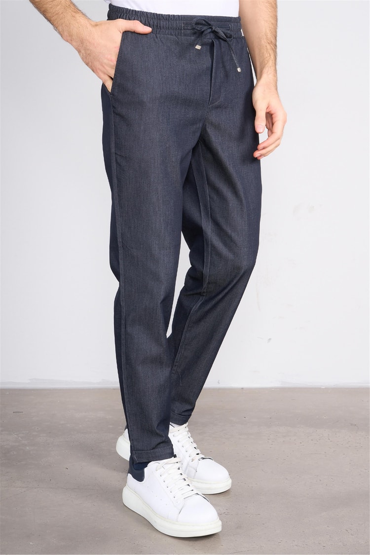 Erpant 15 Siyah Erkek Melborn Jogger Poliviskon Pantolon