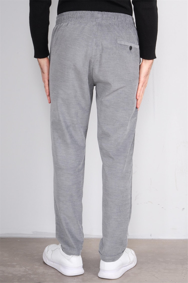 Erpant Normal Kalıp Gri Jogger Pantolon