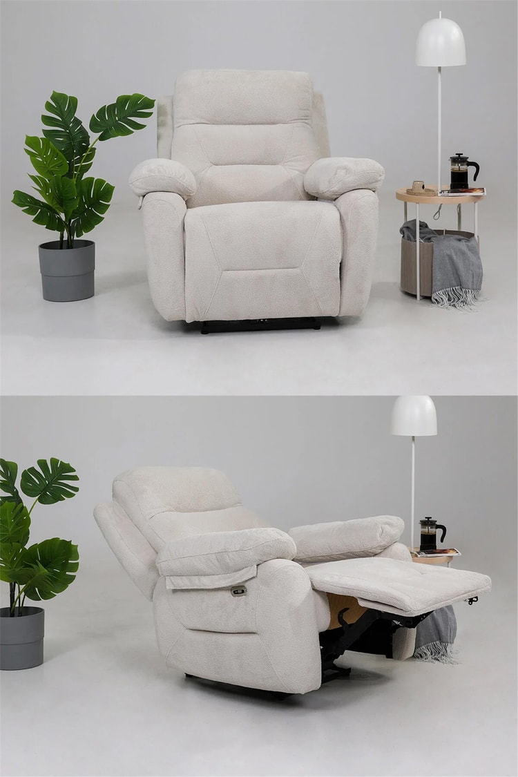 Eymense Comfort Elektrik Mekanizmalı TV Baba Koltuğu Sabit