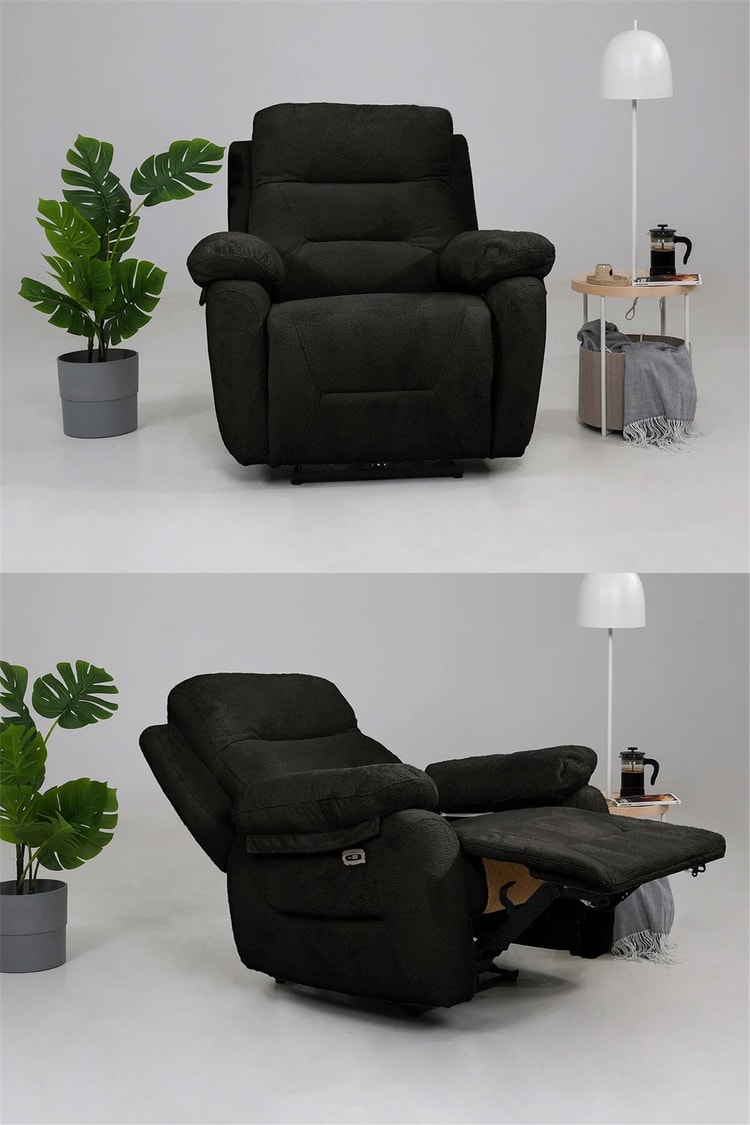Eymense Comfort Elektrik Mekanizmalı TV Baba Koltuğu Sabit