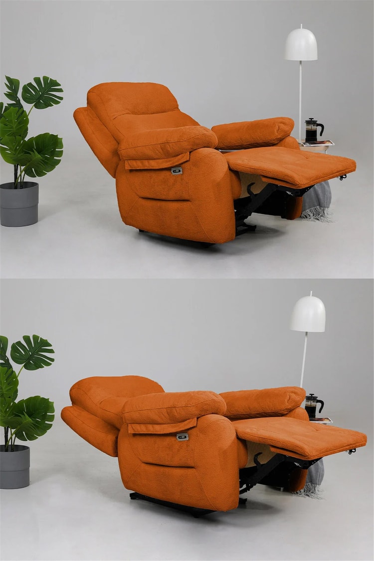 Eymense Comfort Elektrik Mekanizmalı TV Baba Koltuğu Sabit