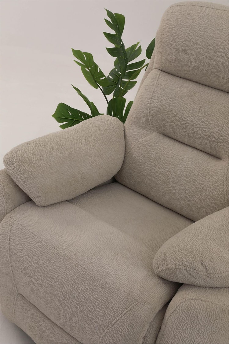 Eymense Comfort TV Koltuğu Fonksiyonel Baba Koltuğu Krem