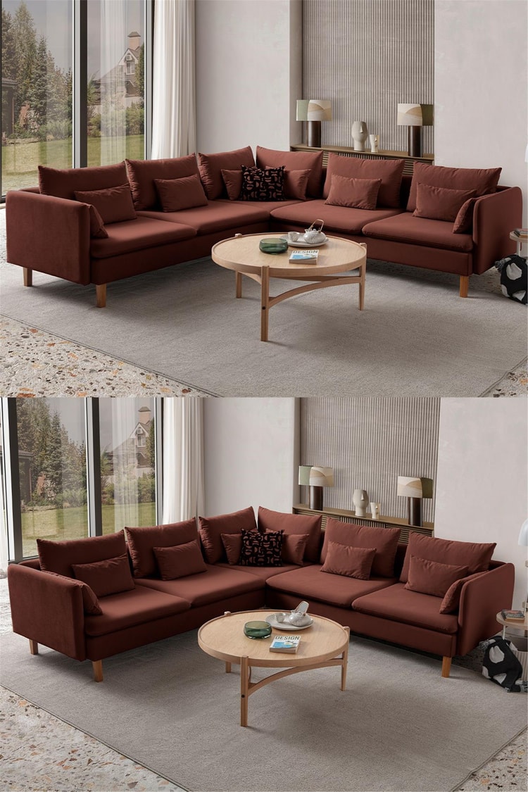 Eymense Flexy L Köşe Takımı Kiremit