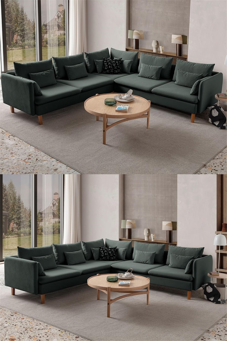 Eymense Flexy L Köşe Takımı Yeşil