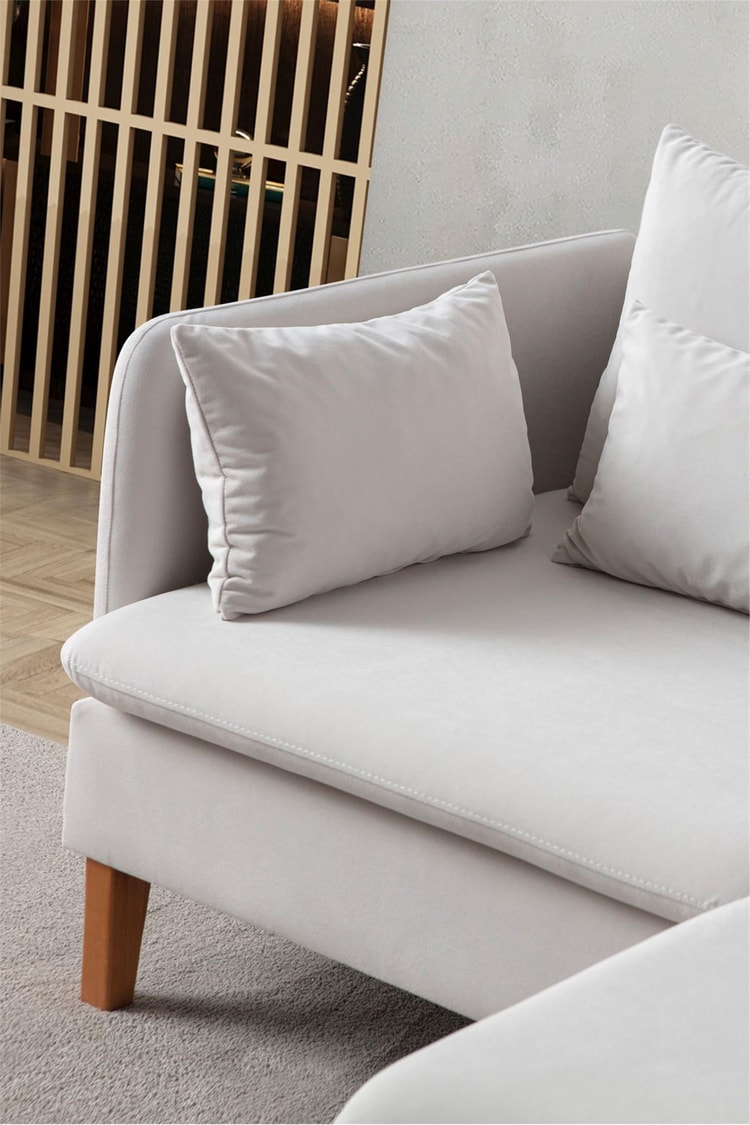 Eymense Flexy Mini Köşe Takımı Krem