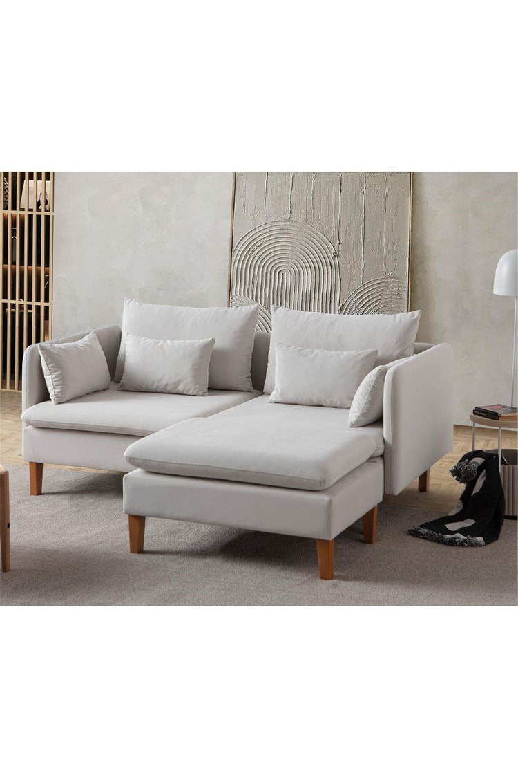 Eymense Flexy Mini Köşe Takımı Krem