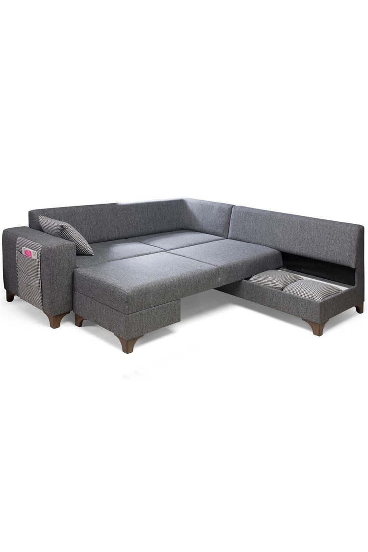 Eymense Loft Köşe Koltuk Takımı Gri