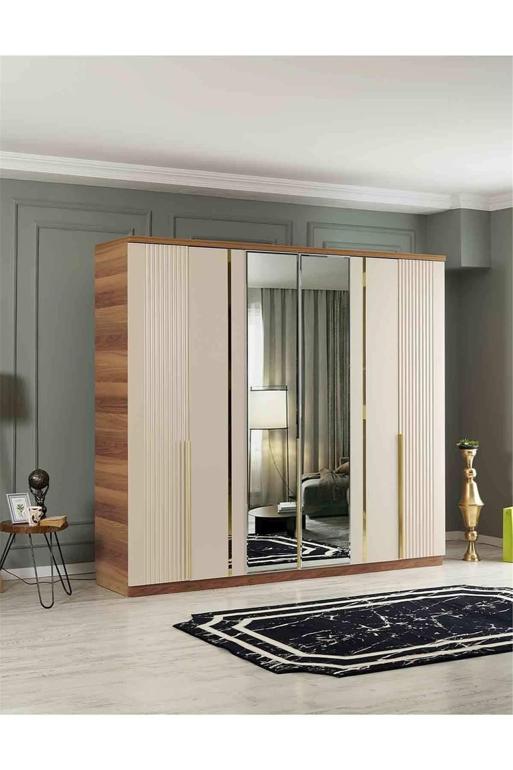 Eymense Luna 240'lık Gardırop Bej