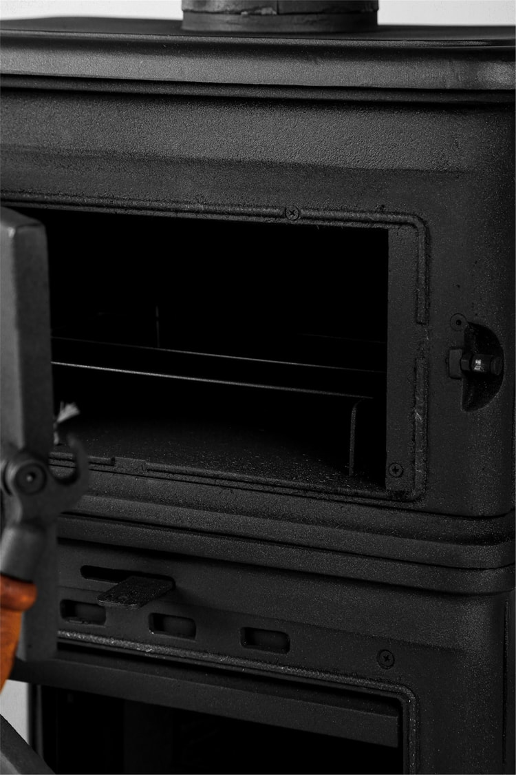 FLAME STOVE Modena Lüx Oven Pik Döküm Şömine Soba (024)