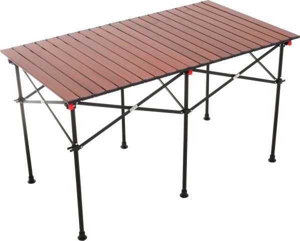 FreeCamp 8830-H5-C Katlanır Masa-KAHVERENGİ
