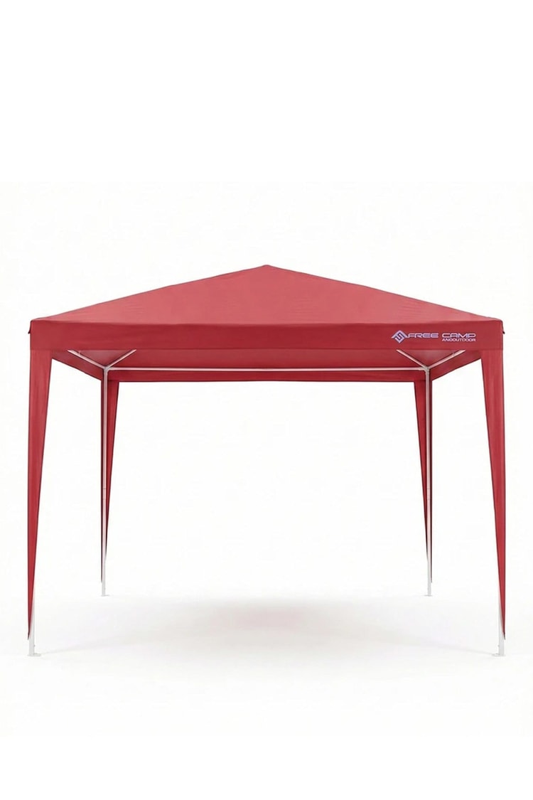 FreeCamp Girona AND1026 240x240cm Pe Tente-KIRMIZI