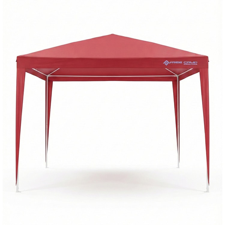 FreeCamp Girona AND1026 240x240cm Pe Tente-KIRMIZI