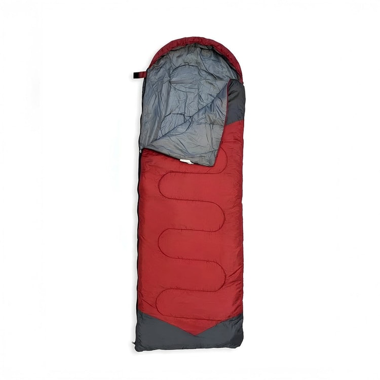 FreeCamp Traveller Envelope Uyku Tulumu-KIRMIZI