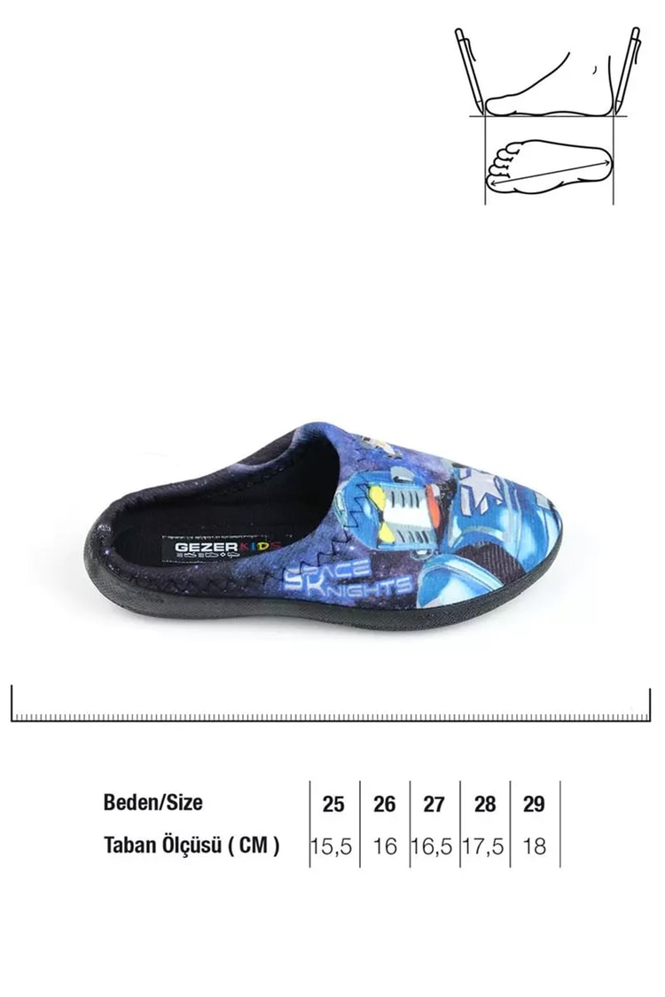 Gezer Gt1Kpm.14524.00 Patik Erkek Çocuk Basic Pu Gondol Terlik
