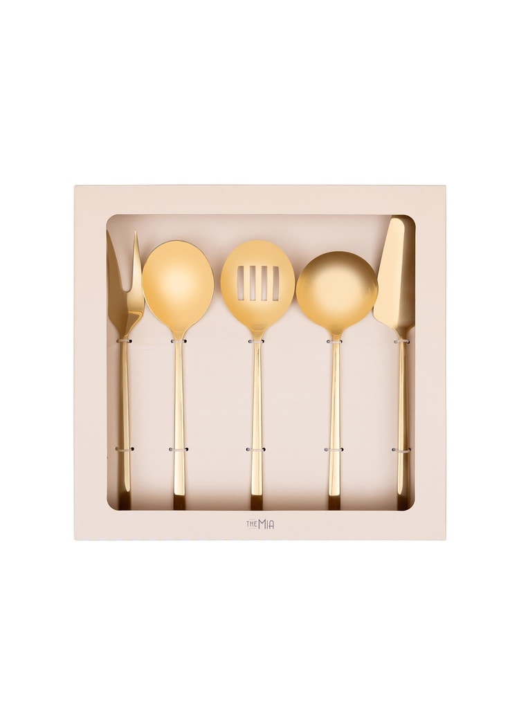 Giallo Servis Seti Gold 5 Parça