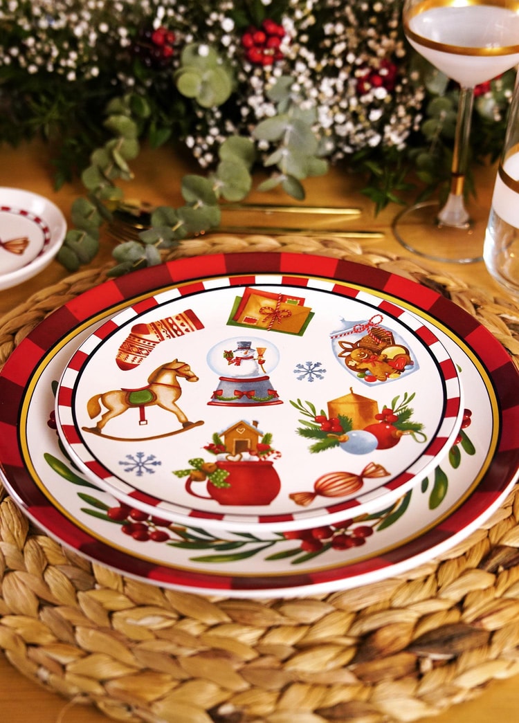 Globe Pasta Tabağı 6 Lı Set 19 cm NEW028
