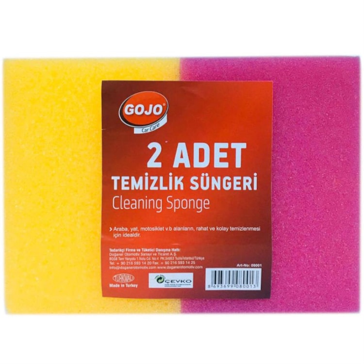 Gojo 08001 Oto Yıkama Süngeri 2 Adet