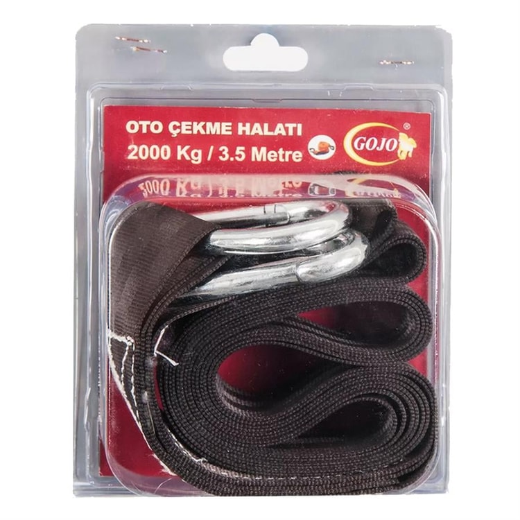 Gojo 53004 Çekme Halatı Kemer, Döküm Kancalı 3m