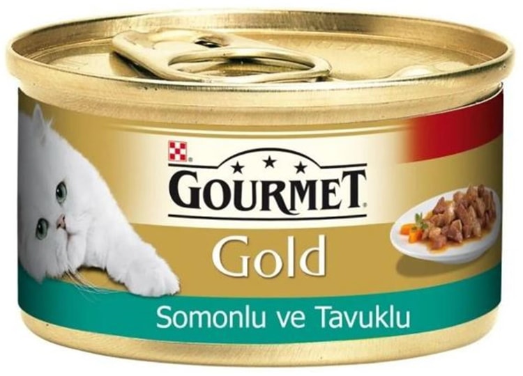 GOURMET GOLD 85 GR KEDI MAMASI ETLI SOSLU SOMON
