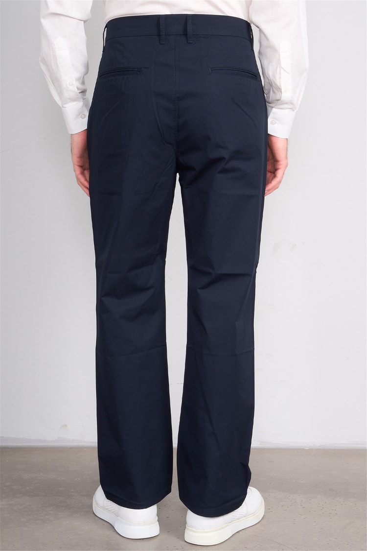 Gülener Y26 207 Lacivert Erkek Micro Pileli Pantolon S-Xl