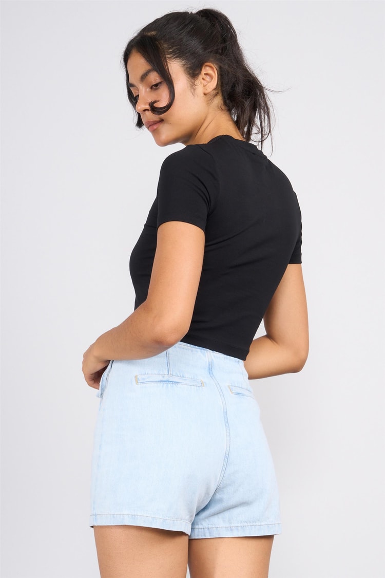 Helly Y25 Mb-2897 Siyah Kadın Bluz