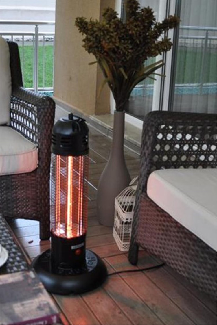 Hottable Seyyar Isıtıcı Tekno Mobile (on/of) 1500 Watt 7000 Saat Lamba Ömrü
