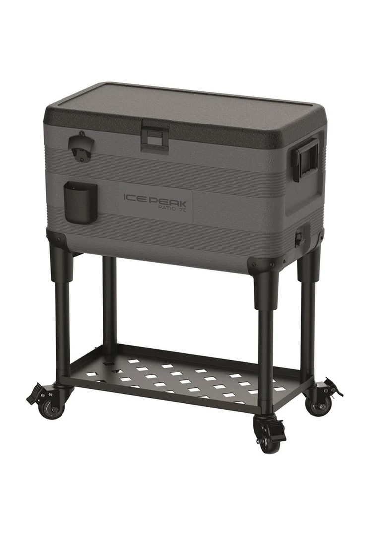 IcePeak Patio 70 Tekerlekli Raflı Buzluk 65.8 Litre
