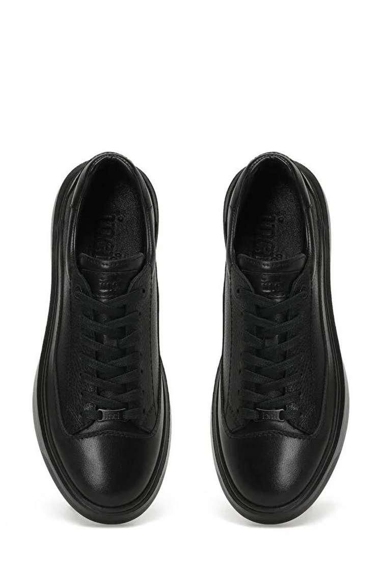 İnci Bello 3Pr Siyah Erkek Havuz Taban Sneaker Ayakkabı