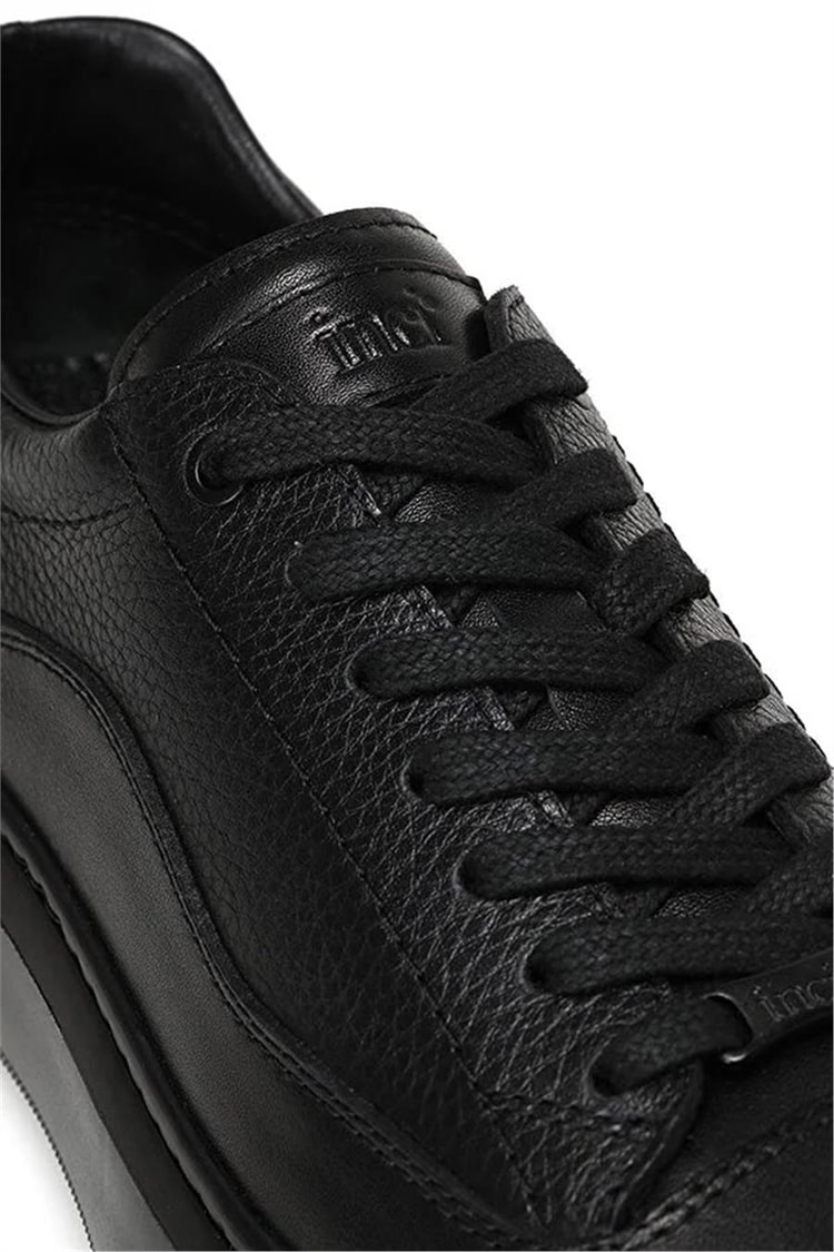 İnci Bello 3Pr Siyah Erkek Havuz Taban Sneaker Ayakkabı