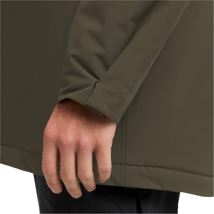 Jack Wolfskın A65022-E0205 Obsıdıan Moss Cold Camp Coat M Erkek Outdoor Mont
