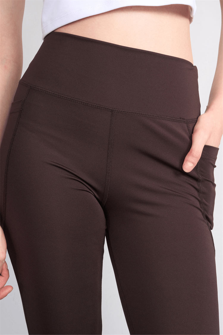 Jeneric Y26 21299 Kahverengı Kadın İspanyol Tayt S-Xl