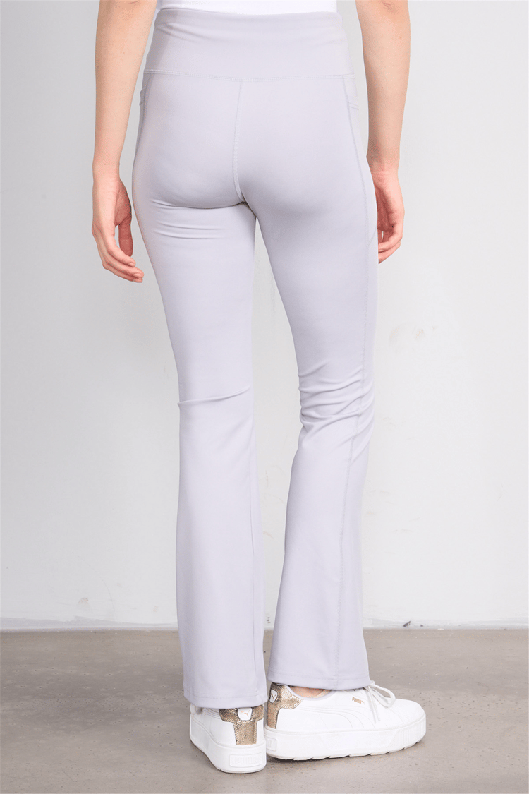 Jeneric Y26 21364 Açık Gri Kadın Dar Paca Tayt S-Xl