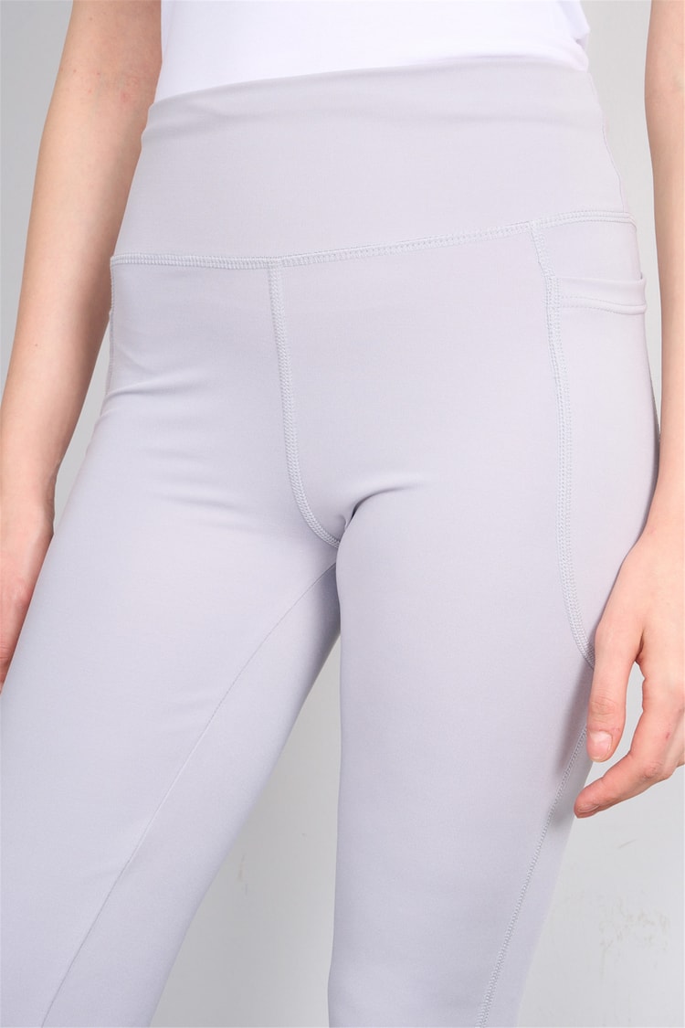 Jeneric Y26 21364 Açık Gri Kadın Dar Paca Tayt S-Xl