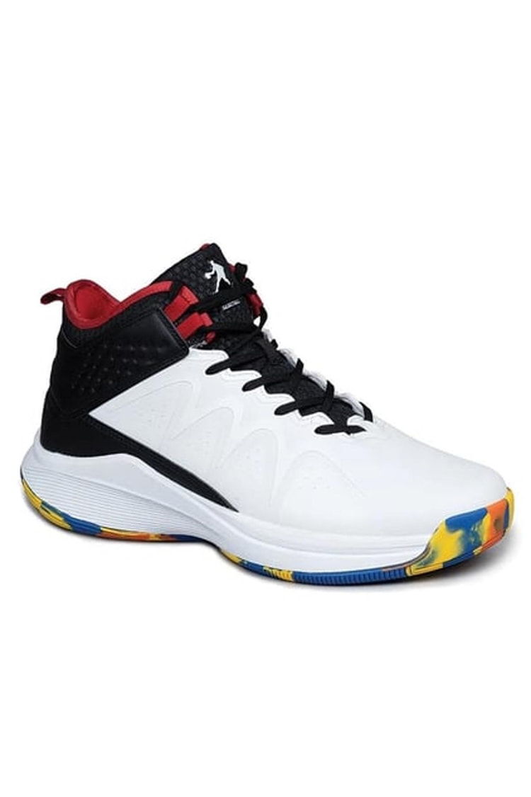 Jump Ja228652121Dt Beyaz Siyah Grs Basketball Sneaker Ayakkabı