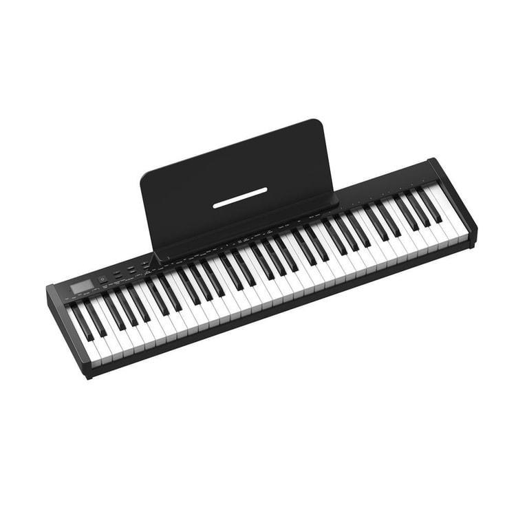 Jwin JTK-6103B Şarjlı Tuş Hassasiyetli 61 Tuşlu Bluetooth MIDI Klavye / Org (Çanta+Pedal+Adaptör)