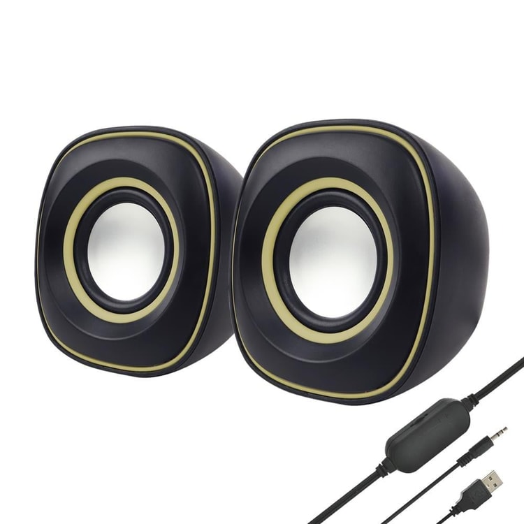 Jwin S-610 2'li USB Hoparlör - Sarı