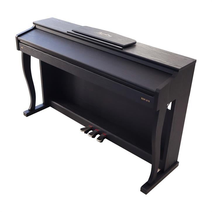 Jwin Sapphire SDP-215 Çekiç Aksiyonlu 88 Tuşlu Dijital Piyano + Tabure - Siyah