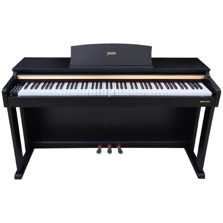 Jwin Sapphire SDP-216 Çekiç Aksiyonlu 88 Tuşlu Dijital Piyano - Siyah