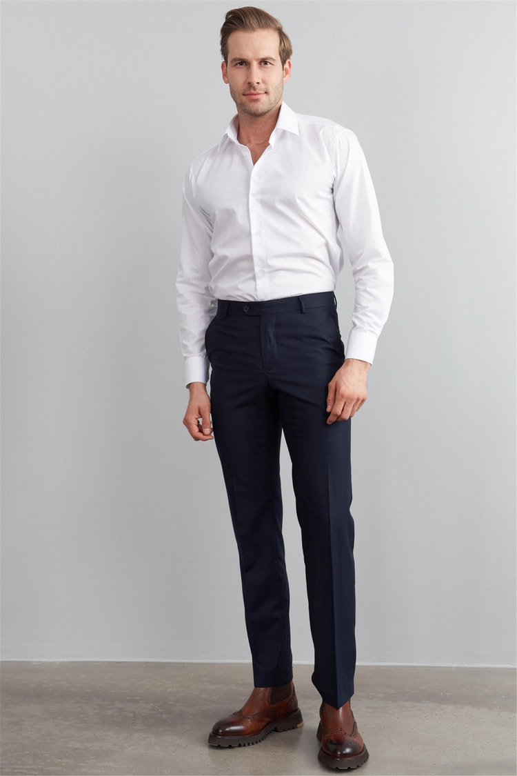 Kagi 502 Erkek Lacivert Cavalli Pantolon